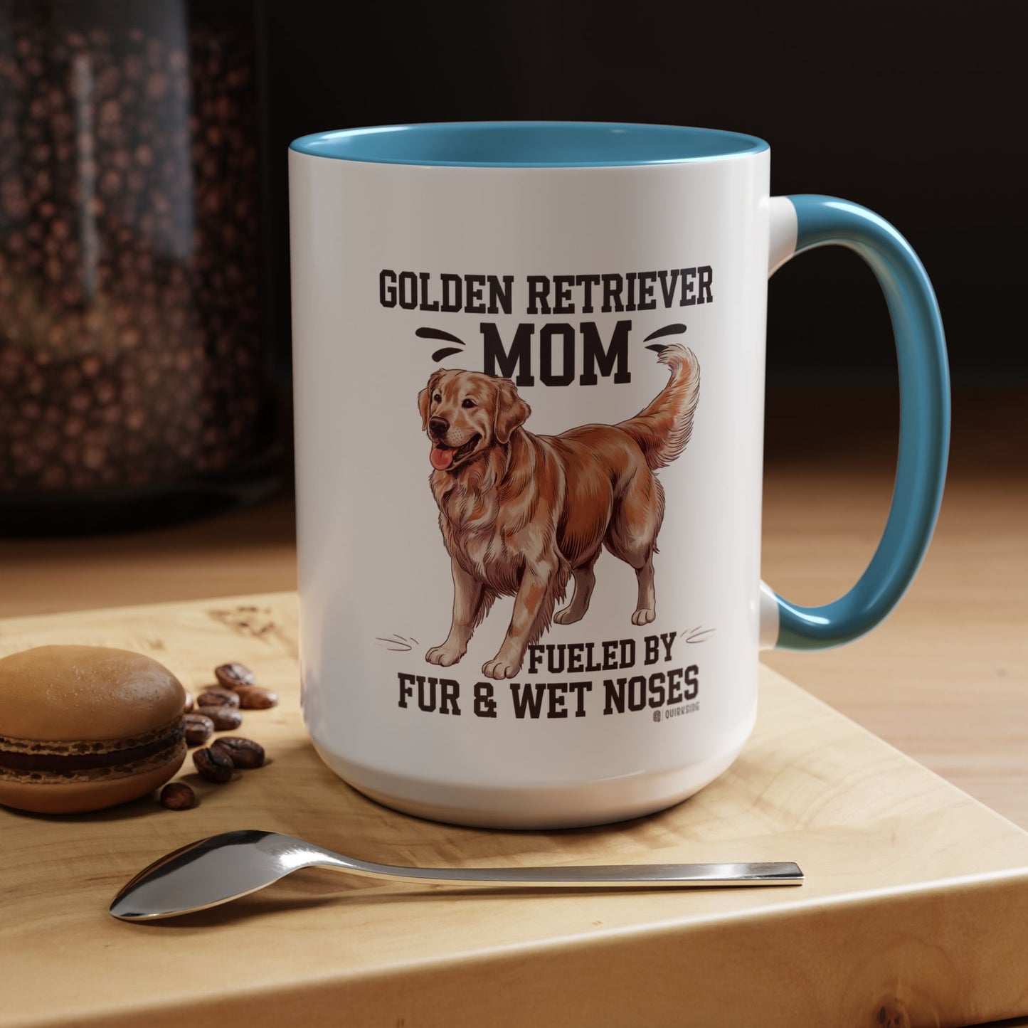 Golden Retriever Mom Coffee Mug - Perfect Gift for Dog Lovers, Funny Pet Owner Mug, Cute Golden Retriever Merchandise, Animal Lover's [...]