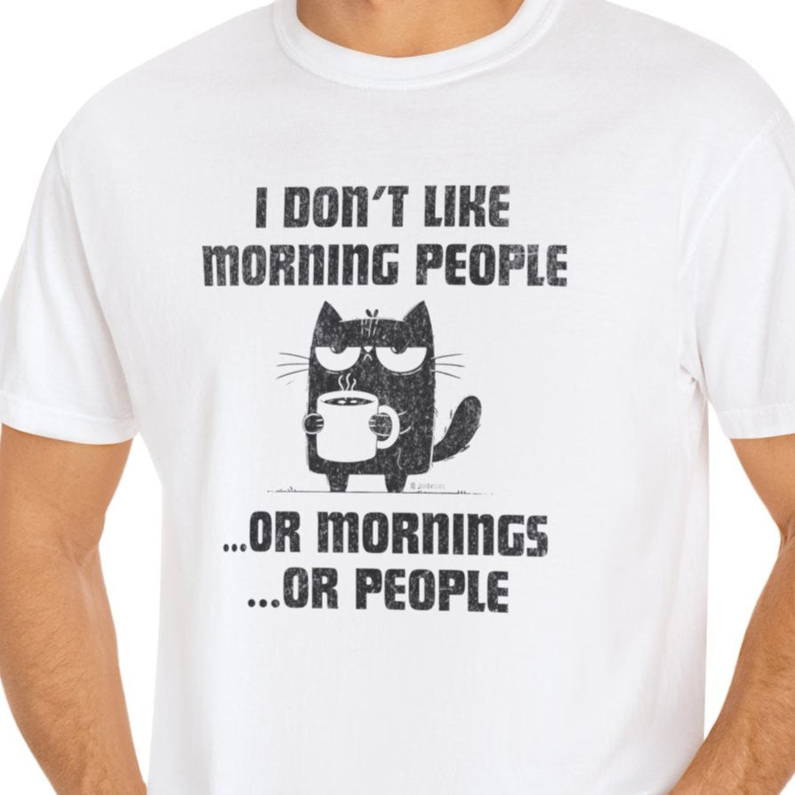 Funny Morning Hater T-shirt