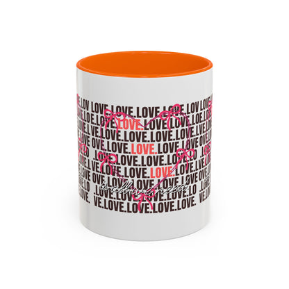 Romantic Love Coffee Mug - Perfect Gift for Anniversary, Valentine's Day, Wedding, Love-Themed Decor, Ceramic Drinkware
