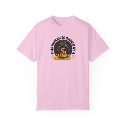 German Shepherd Dog Lover Unisex Garment-Dyed T-shirt, Parent Gift, Funny Dog Tee, Dog Mom Shirt, Gift for Dog Lovers