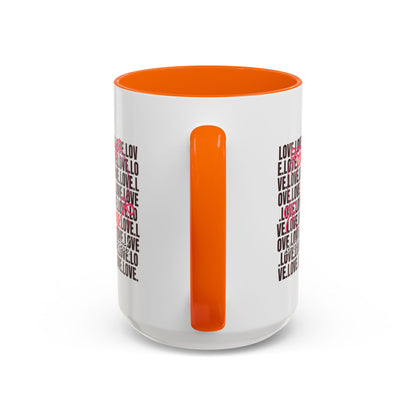 Romantic Love Coffee Mug - Perfect Gift for Anniversary, Valentine's Day, Wedding, Love-Themed Decor, Ceramic Drinkware