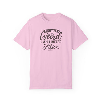 Limited Edition Unisex Garment-Dyed T-shirt, Bold Funny Statement Tee for Individuality, Unique Gift for Men Women, Vintage Tee, Custom - Quirkside Creations