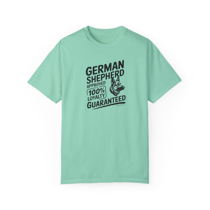 German Shepherd Dog Lover Unisex Garment-Dyed T-shirt, Parent Gift, Funny Dog Tee, Dog Mom Shirt, Gift for Dog Lovers