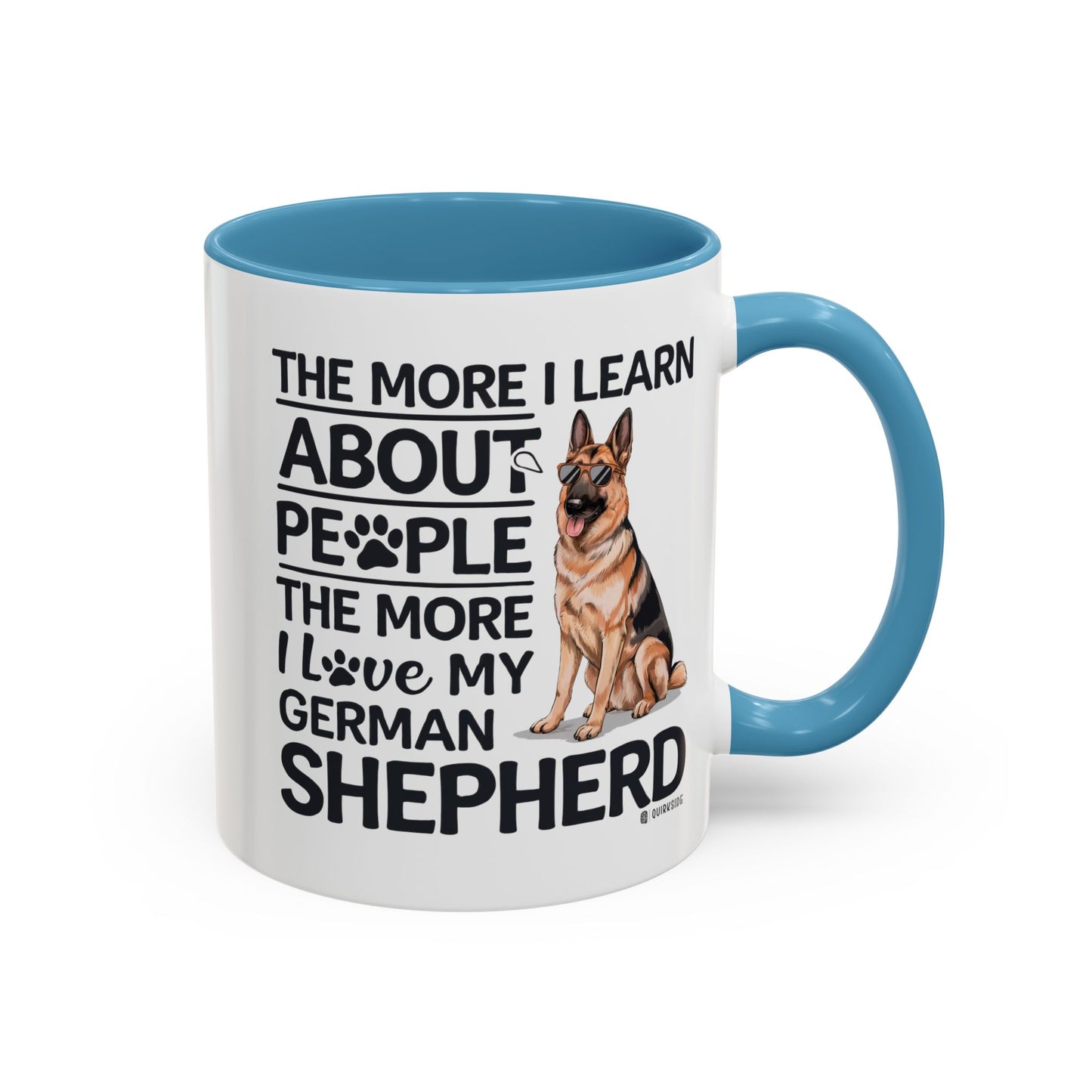 German Shepherd Love Coffee Mug, Dog Lover Gift, Pet Owner Mug, Birthday Gift, Animal Lover, Personalized Mug