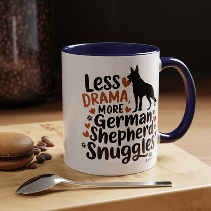 German Shepherd Love Mug | Accent Coffee Mug | Dog Mom Gift | Pet Owner Gift | Animal Lover Coffee Mug | Funny Dog Mug