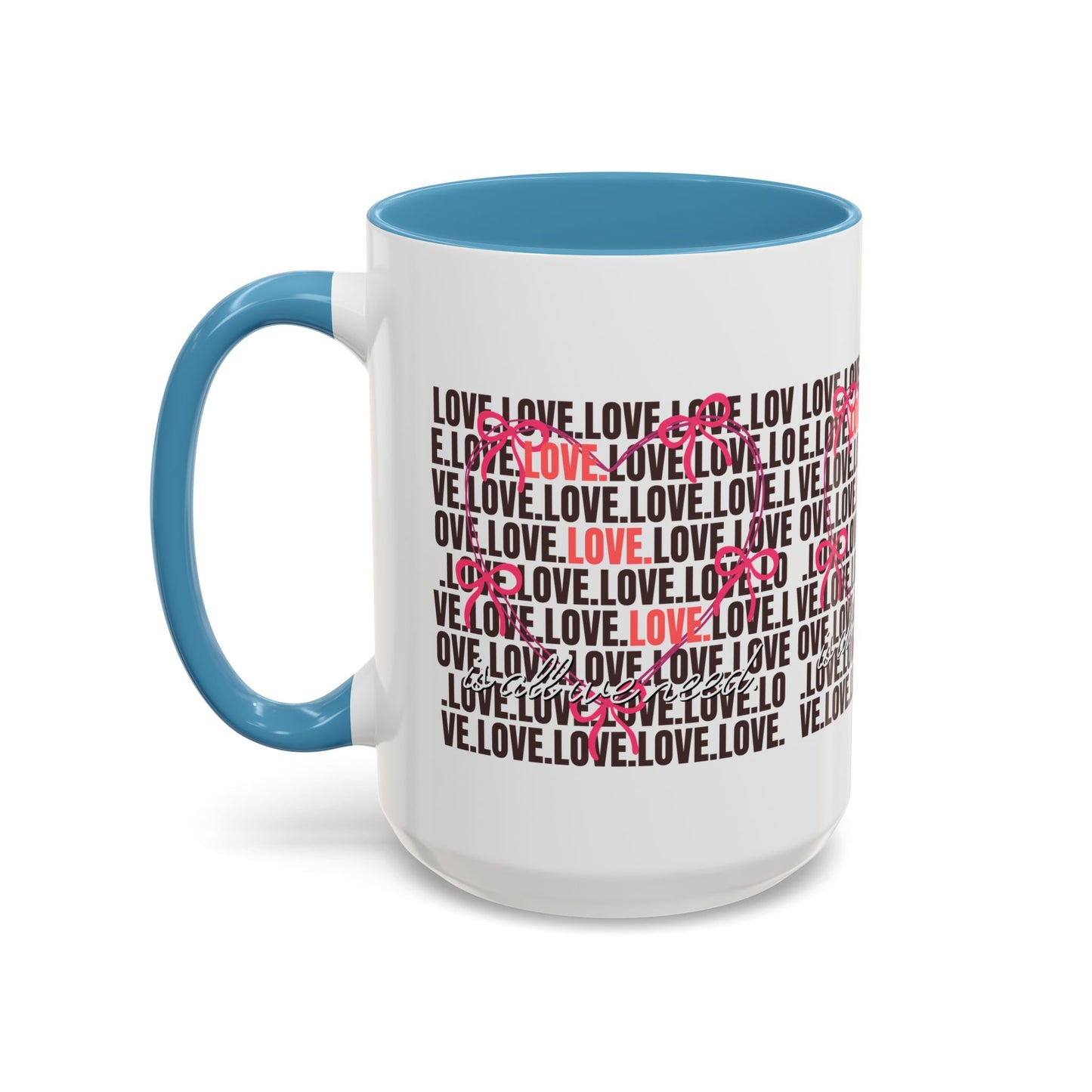 Romantic Love Coffee Mug - Perfect Gift for Anniversary, Valentine's Day, Wedding, Love-Themed Decor, Ceramic Drinkware