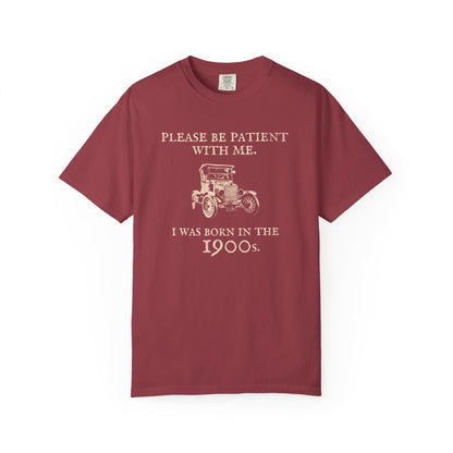 Sarcastic Millenial Unisex T-shirt, Funny Please Be Patient Tee, Humorous Gen Y Shirt, Vintage Birth Year Quote Top, Retro Cotton Blend