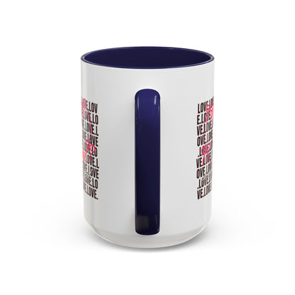 Romantic Love Coffee Mug - Perfect Gift for Anniversary, Valentine's Day, Wedding, Love-Themed Decor, Ceramic Drinkware