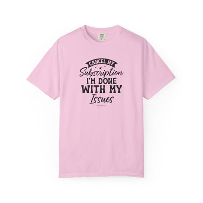 Cry for Help Unisex Garment-Dyed T-shirt - Humorous Tee, Sarcastic Shirt for Men and Women, Hilarious Top, Sardonic Apparel, Witty