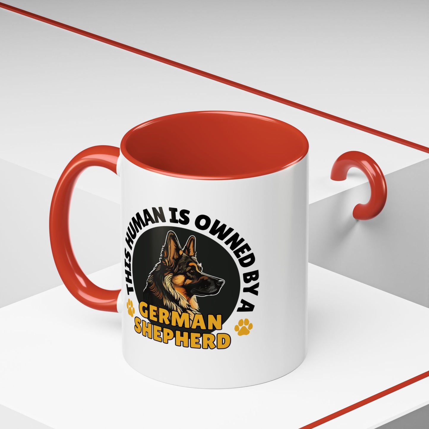 German Shepherd Owner Coffee Mug | Pet Lover Gift | Dog Mom Mug | Cute Animal Mug | Animal Lover Coffee Cup | Pet Parent Gift