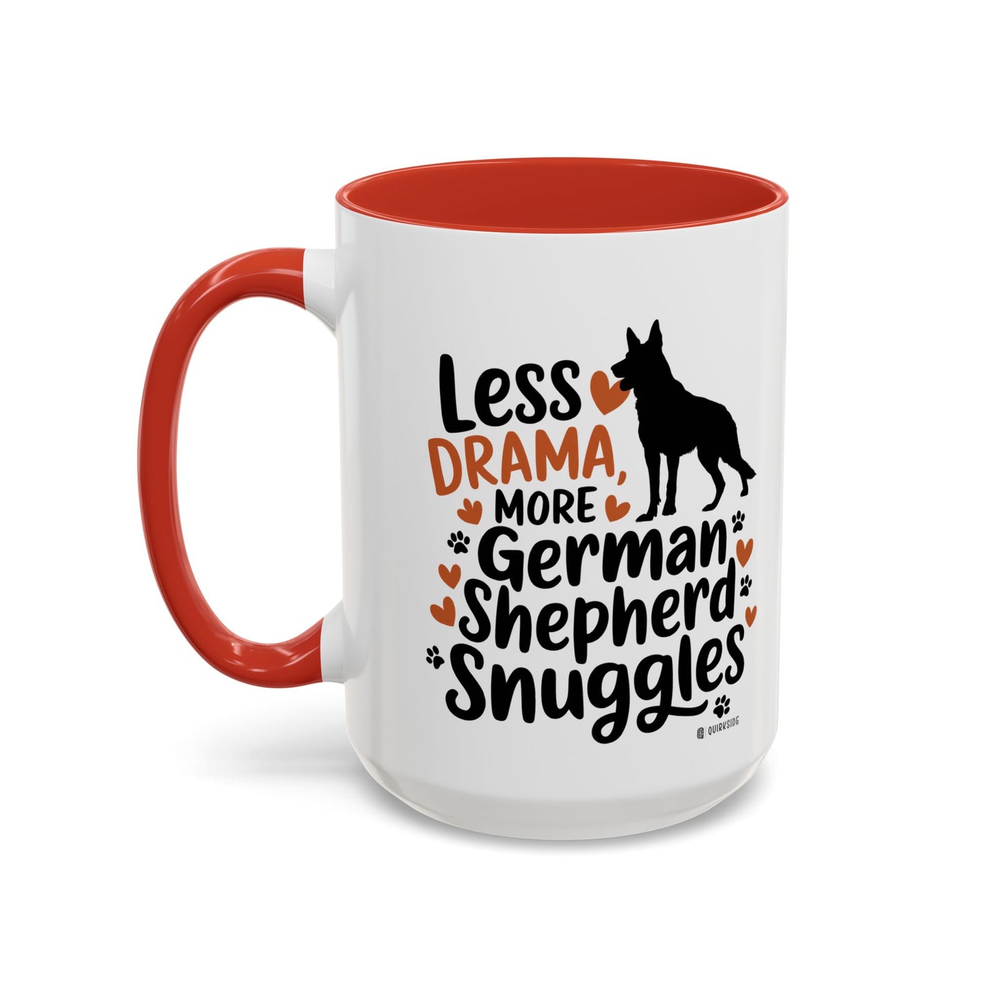 German Shepherd Love Mug | Accent Coffee Mug | Dog Mom Gift | Pet Owner Gift | Animal Lover Coffee Mug | Funny Dog Mug