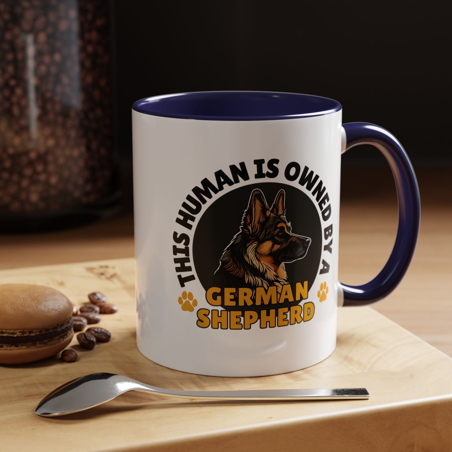 German Shepherd Owner Coffee Mug | Pet Lover Gift | Dog Mom Mug | Cute Animal Mug | Animal Lover Coffee Cup | Pet Parent Gift