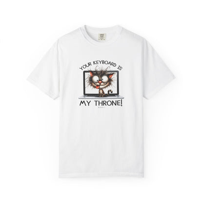 Crazy Cat Tee, Funny Cat Lover Shirt, Feline Fan Top, Cat Owner Gift, Cat Mom Shirt, Cat Dad Tee, Cat Lady Gift, Cat Print T-shirt