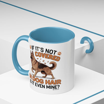 Dog Hair Lover's Coffee Mug | Funny Pet Mug | Gifts for Dog Owners | Cute Pet Lover Gift | Animal Lover Coffee Cup | Dog Mom Mug