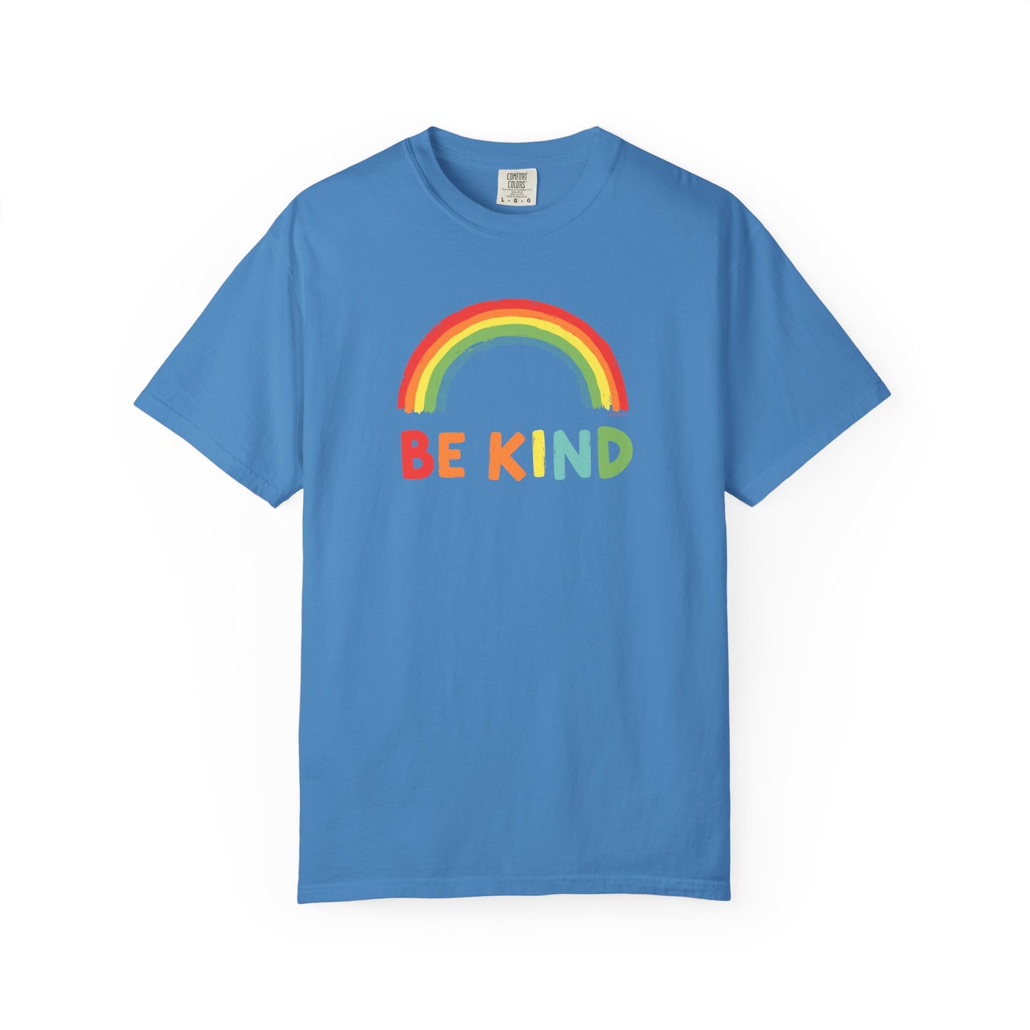 Kindness Promotion T-shirt, Positive Message Tee, Colorful Be Kind Shirt, Unisex Friendly Reminder Top, Inspirational Graphic Tee