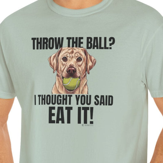 Labrador Retriever Lover T-shirt, Dog Lover Tee, Parenting Shirt, Cute Pet Apparel, Animal Graphic Top