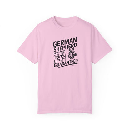 German Shepherd Dog Lover Unisex Garment-Dyed T-shirt, Parent Gift, Funny Dog Tee, Dog Mom Shirt, Gift for Dog Lovers