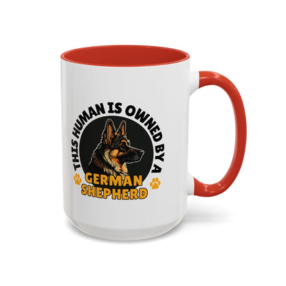 German Shepherd Owner Coffee Mug | Pet Lover Gift | Dog Mom Mug | Cute Animal Mug | Animal Lover Coffee Cup | Pet Parent Gift