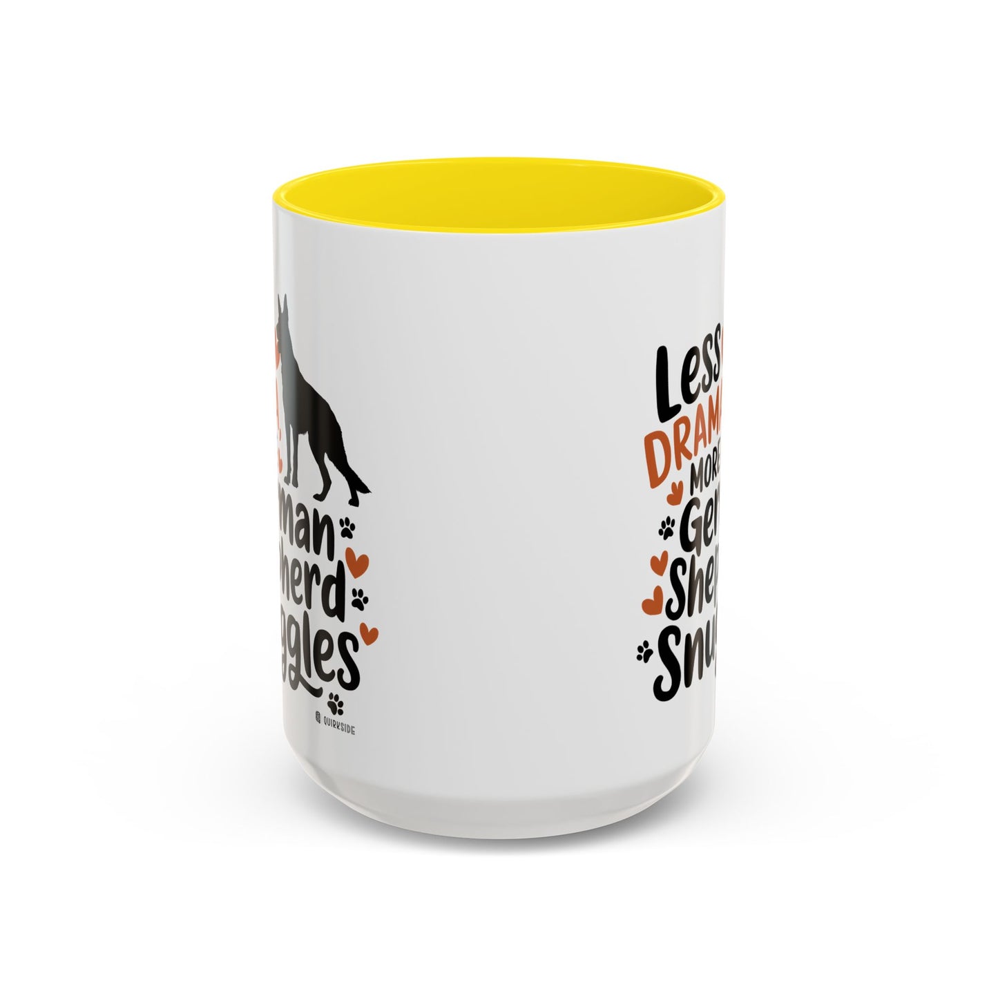 German Shepherd Love Mug | Accent Coffee Mug | Dog Mom Gift | Pet Owner Gift | Animal Lover Coffee Mug | Funny Dog Mug