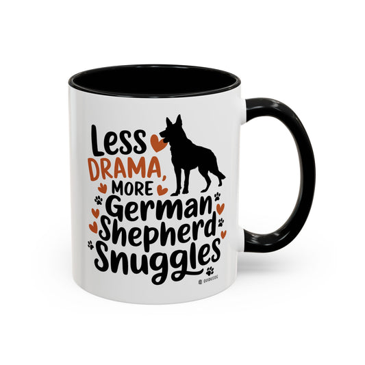 German Shepherd Love Mug | Accent Coffee Mug | Dog Mom Gift | Pet Owner Gift | Animal Lover Coffee Mug | Funny Dog Mug