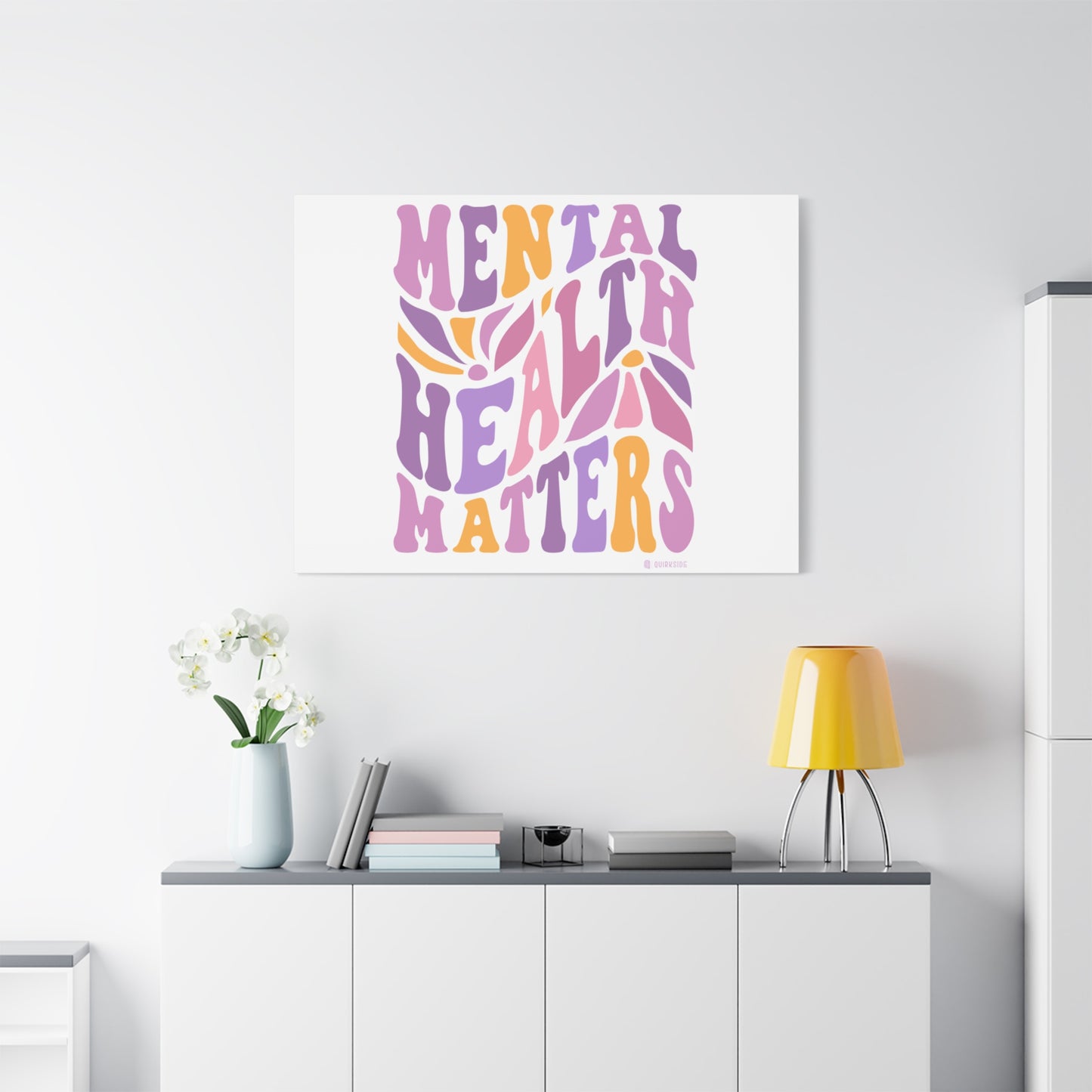 Mental Health Matters Canvas Art