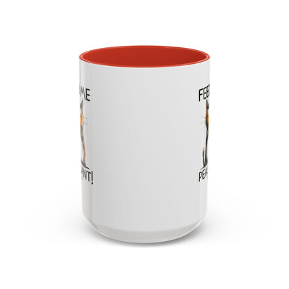 Sassy Cat Accent Coffee Mug | Funny Gift for Cat Lovers | Cute Home Coffee Mug | Unique Cat Mom Present | 11oz & 15oz Available