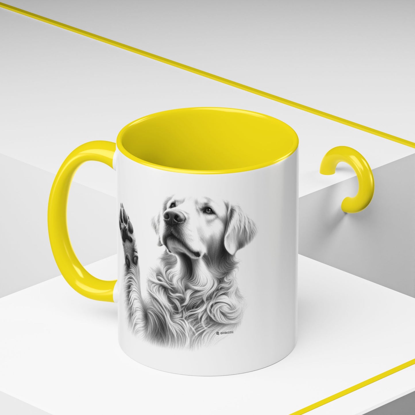 Elegant Pet Lover's Coffee Mug with Adorable Paw Prints, Dog Lover Gift, Customizable Ceramic Mug, Perfect for Pet Lovers, Home & [...]