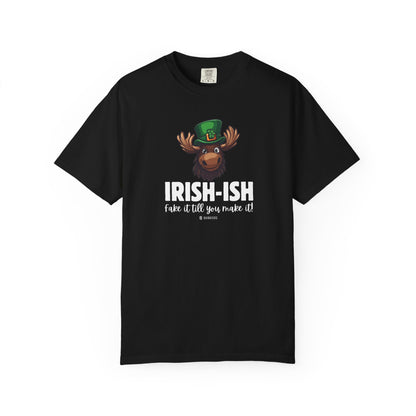 Irish Humor Unisex T-shirt, St Patricks Day Tee, Funny Irish Shirt, Shamrock Celebration Top, Green Clover Clothing