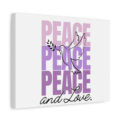 Peaceful Dove Canvas Wall Art, Inspirational Home Decor, Gift for Peace Lovers, Serenity Decor, Modern Art, Gift for Holidays