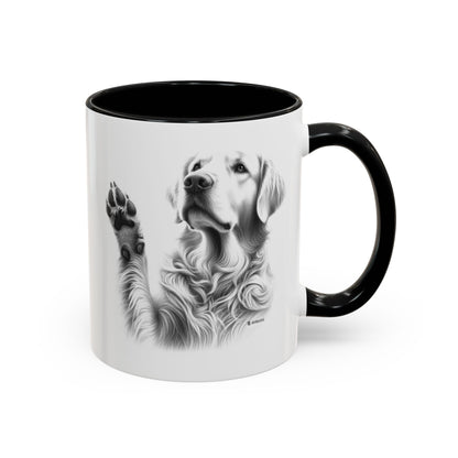 Elegant Pet Lover's Coffee Mug with Adorable Paw Prints, Dog Lover Gift, Customizable Ceramic Mug, Perfect for Pet Lovers, Home & [...]