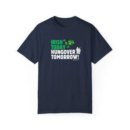 Irish Humor Unisex T-shirt, St Patricks Day Tee, Funny Irish Shirt, Shamrock Celebration Top, Green Clover Clothing