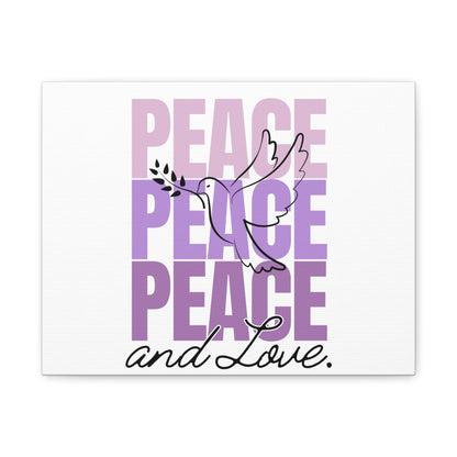 Peaceful Dove Canvas Wall Art, Inspirational Home Decor, Gift for Peace Lovers, Serenity Decor, Modern Art, Gift for Holidays