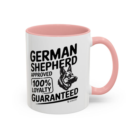 German Shepherd Lover Coffee Mug, Dog Owner Gift, Animal Lover Mug, Pet Parent Gift, Loyalty Guaranteed Mug