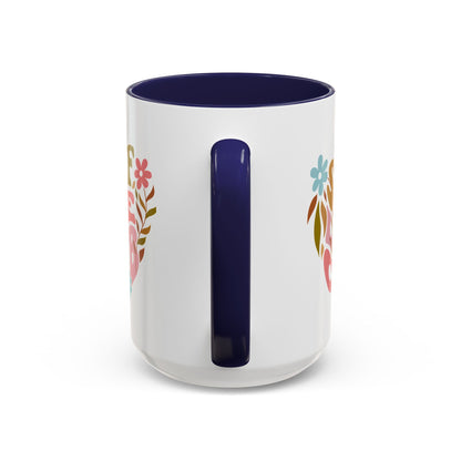 Self Love Club Coffee Mug - Empowering Floral Design, Great for Gifts, Self-Care, Friends, Motivational Mugs