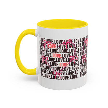 Romantic Love Coffee Mug - Perfect Gift for Anniversary, Valentine's Day, Wedding, Love-Themed Decor, Ceramic Drinkware
