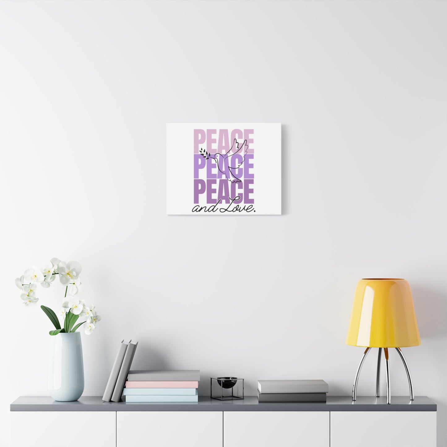 Peaceful Dove Canvas Wall Art, Inspirational Home Decor, Gift for Peace Lovers, Serenity Decor, Modern Art, Gift for Holidays