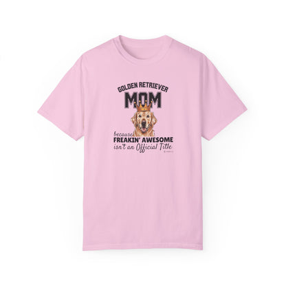 Golden Retriever Lover T-shirt, Unisex Dog Tee, Cute Puppy Parent Shirt, Fun Animal Graphic Top, Pet Owner Gift
