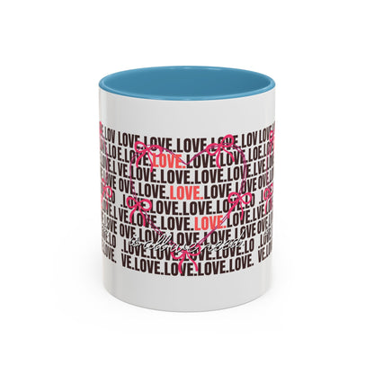 Romantic Love Coffee Mug - Perfect Gift for Anniversary, Valentine's Day, Wedding, Love-Themed Decor, Ceramic Drinkware