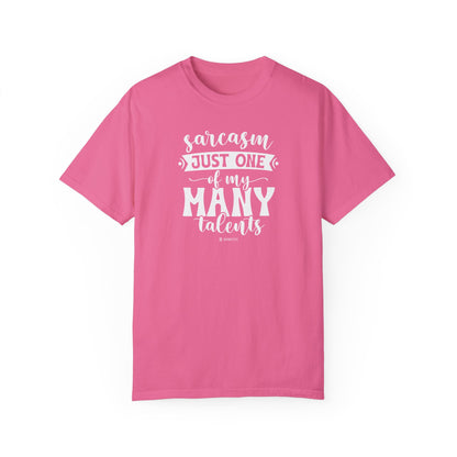 Funny Unisex Garment-Dyed T-shirt, Premium Sarcastic Tee, Humorous Adult Joke Top, Novelty Graphic Tee - Quirkside Creations