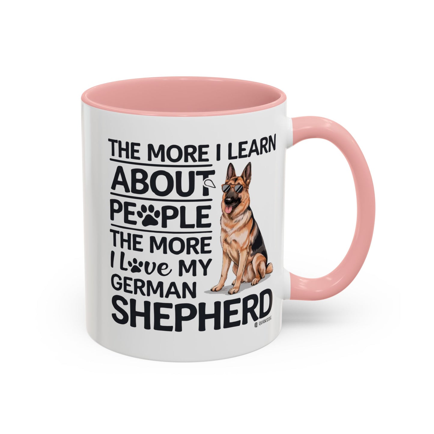 German Shepherd Love Coffee Mug, Dog Lover Gift, Pet Owner Mug, Birthday Gift, Animal Lover, Personalized Mug