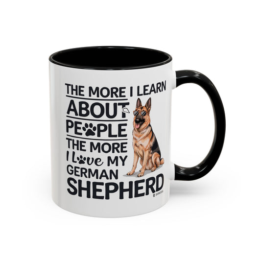 German Shepherd Love Coffee Mug, Dog Lover Gift, Pet Owner Mug, Birthday Gift, Animal Lover, Personalized Mug