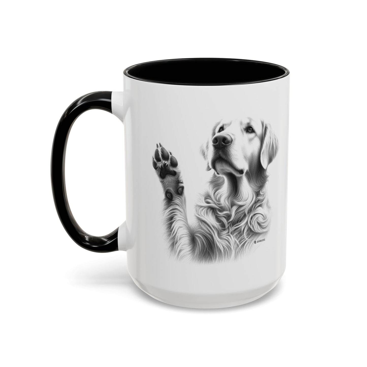 Elegant Pet Lover's Coffee Mug with Adorable Paw Prints, Dog Lover Gift, Customizable Ceramic Mug, Perfect for Pet Lovers, Home & [...]