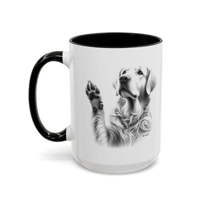 Elegant Pet Lover's Coffee Mug with Adorable Paw Prints, Dog Lover Gift, Customizable Ceramic Mug, Perfect for Pet Lovers, Home & [...]