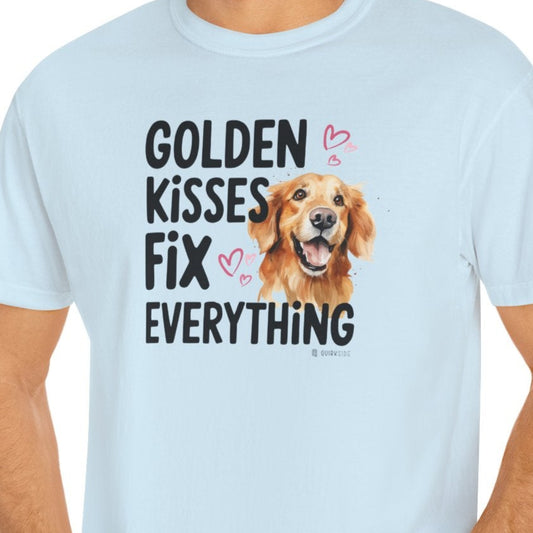 Golden Retriever Lover T-shirt, Unisex Dog Tee, Cute Puppy Parent Shirt, Fun Animal Graphic Top, Pet Owner Gift