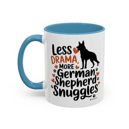 German Shepherd Love Mug | Accent Coffee Mug | Dog Mom Gift | Pet Owner Gift | Animal Lover Coffee Mug | Funny Dog Mug
