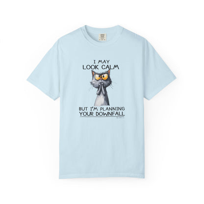 Crazy Cat Tee, Funny Cat Lover Shirt, Feline Fan Top, Cat Owner Gift, Cat Mom Shirt, Cat Dad Tee, Cat Lady Gift, Cat Print T-shirt