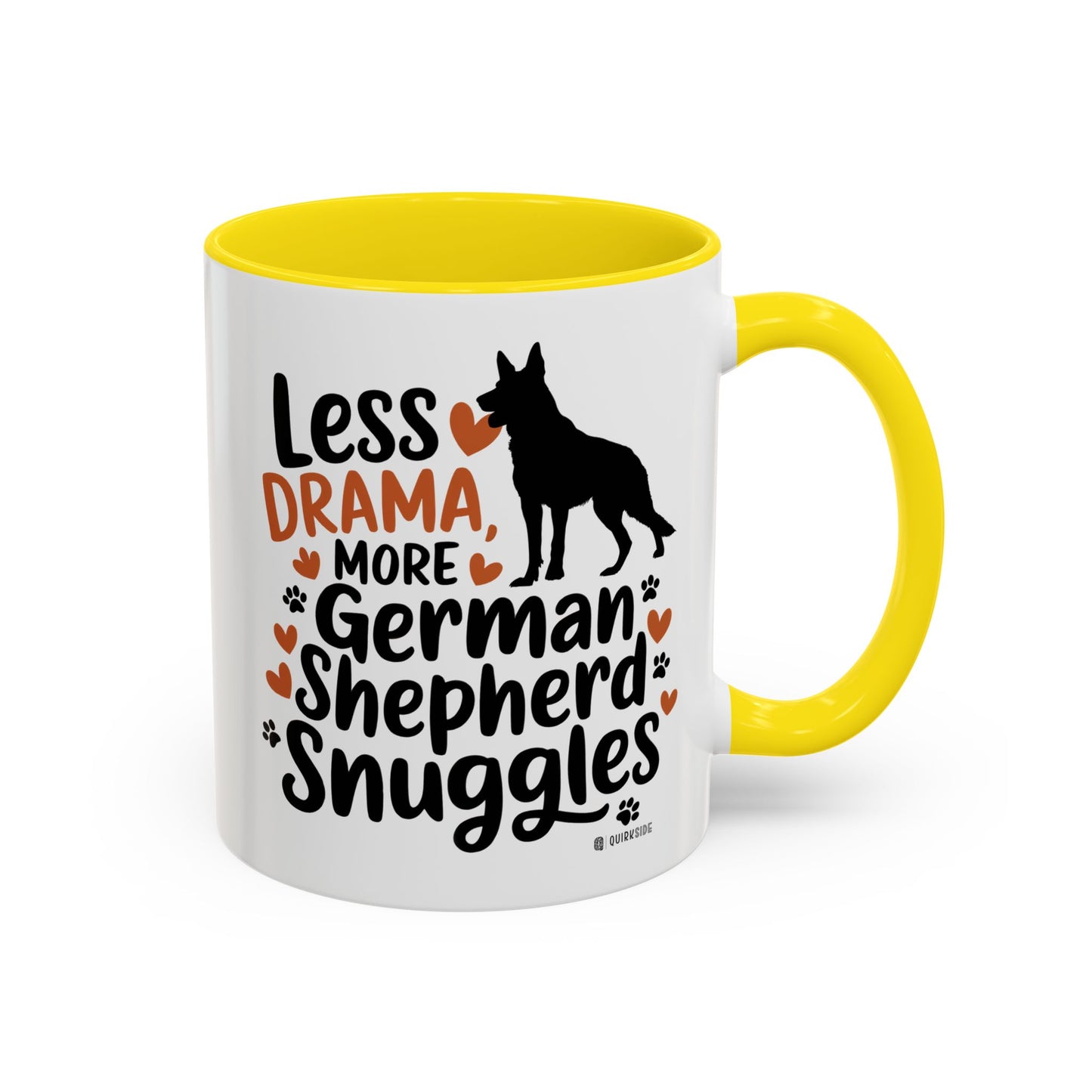 German Shepherd Love Mug | Accent Coffee Mug | Dog Mom Gift | Pet Owner Gift | Animal Lover Coffee Mug | Funny Dog Mug