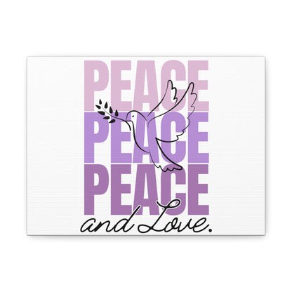 Peaceful Dove Canvas Wall Art, Inspirational Home Decor, Gift for Peace Lovers, Serenity Decor, Modern Art, Gift for Holidays