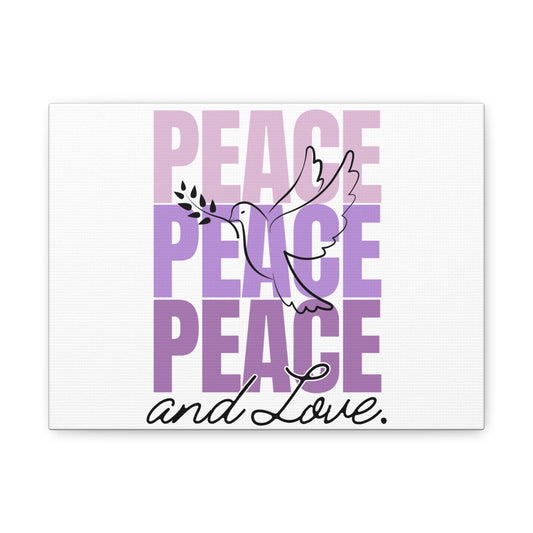 Peaceful Dove Canvas Wall Art, Inspirational Home Decor, Gift for Peace Lovers, Serenity Decor, Modern Art, Gift for Holidays