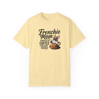 French Bulldog Lover Unisex Garment-Dyed T-shirt, Dog Parent Tee, Cute Bulldog Shirt, Pet Lover Top, Animal Graphic Tee